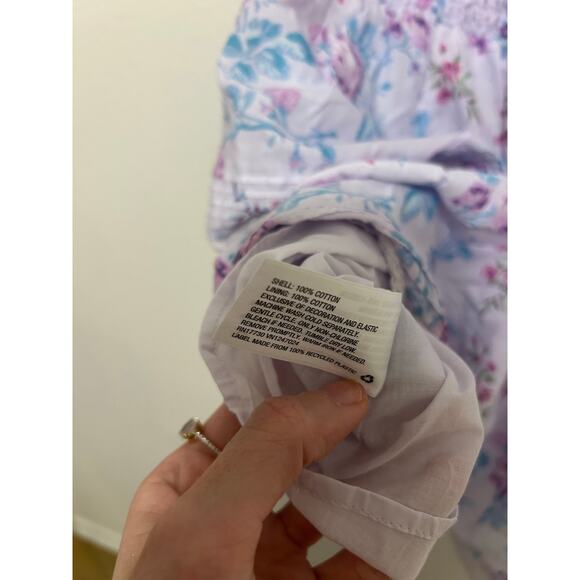 LoveShackFancy x Target Lou Double Ruffle Dress Purple Medium Coquette Romantic - Picture 6 of 8